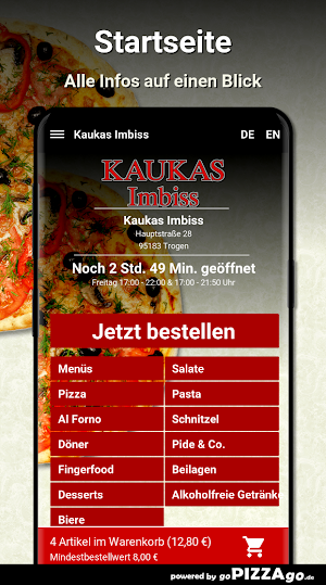 Kaukas Imbiss Trogen Screenshot 1