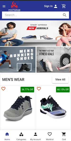 Indian Footwear Screenshot 0
