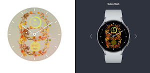 Autumn Harmony Fall Watch Face Screenshot 1