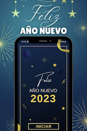 Deseos de Feliz año nuevo 2023 Screenshot 0