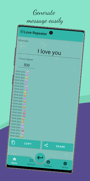 I Love You Repeater Screenshot 0