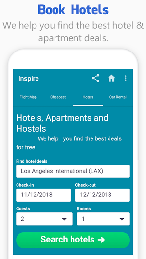 All Flight Tickets Comparison Search - Inspire screenshot 5