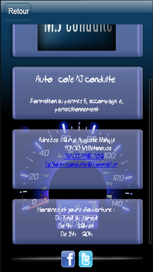 Auto école MJ Conduite Screenshot 3