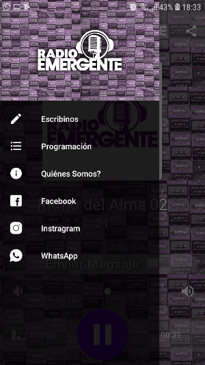 Radio Emergente Screenshot 1