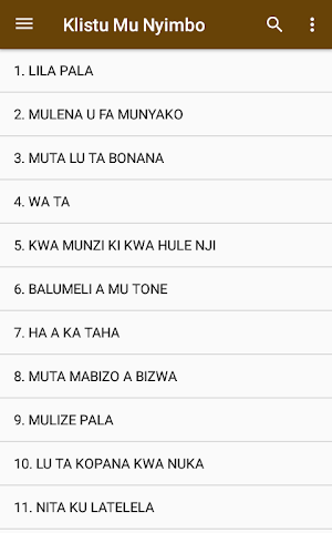 Klistu Mu Nyimbo Screenshot 3
