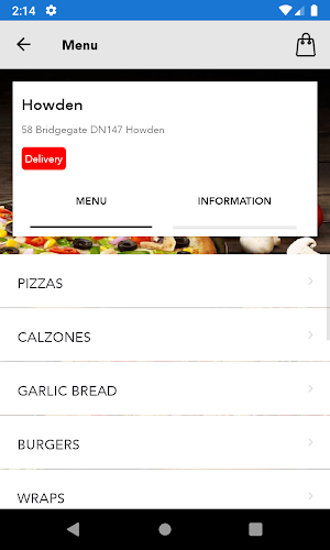 Food Express Howden Screenshot 1