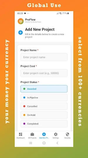 ProFlow Screenshot 2