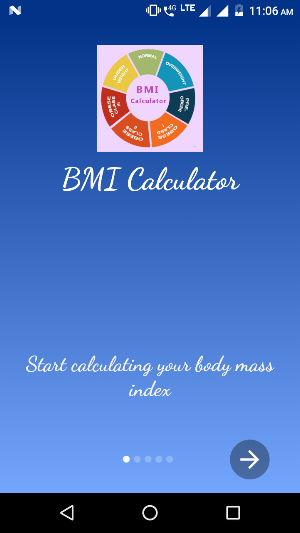 BMI Calculator Screenshot 0