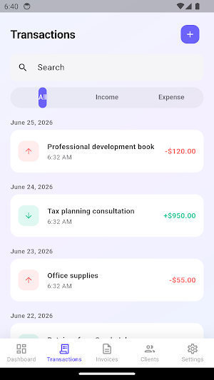 LedgerLite Screenshot 1