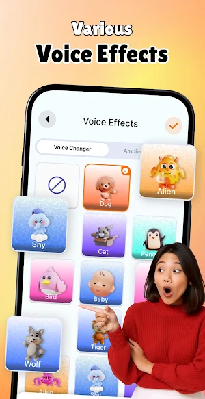 Voice Changer: Funny Effect Screenshot 2