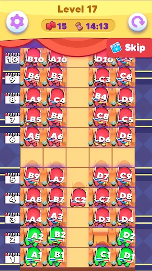 Sort The Seats Screenshot 1