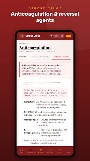 Stroke Drugs Screenshot 3