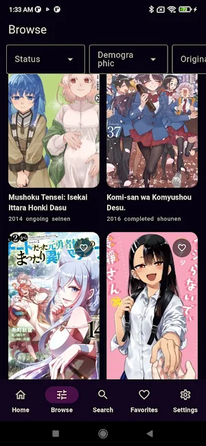 Mangadex: Manga, Comics Screenshot 0