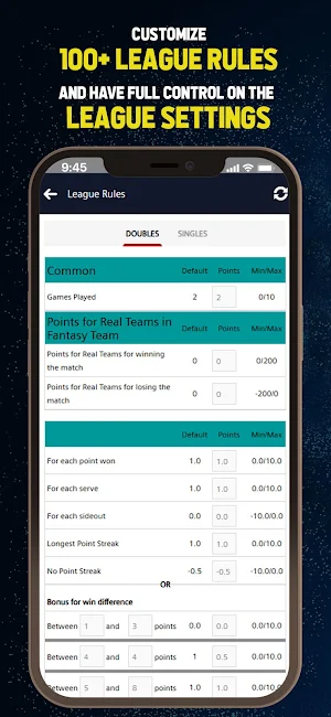 HPL Fantasy League Screenshot 2