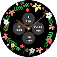 Flower Watch Face