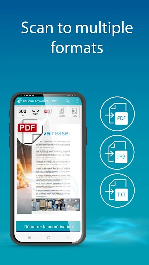 IRIScan PDF Scanner Screenshot 2