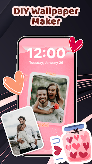 DIY Wallpaper - Lock Screen Screenshot 0