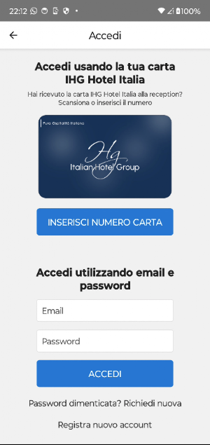 IHG Hotel Italia Screenshot 1