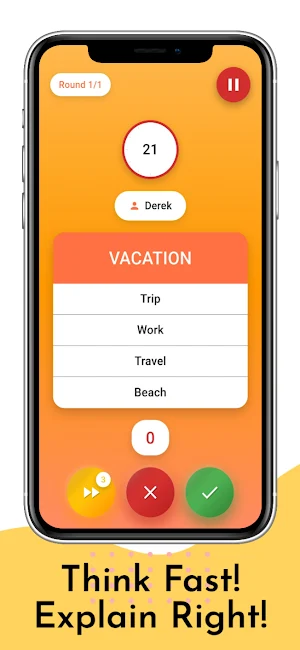 TabooGo - Word Game 2025 Screenshot 3