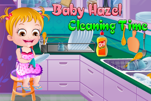 Baby Hazel Cleaning Time Screenshot 1
