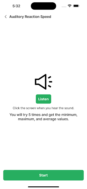 Reaction Speed Test Screenshot 2