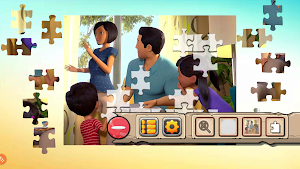 Jigsaw Puzzle Caleb and Sophia Screenshot 2