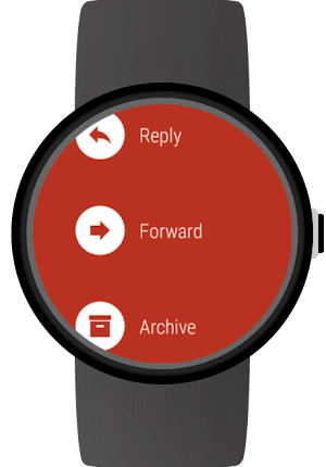 Mail client for Gmail & others on Wear OS watches Screenshot 3