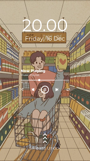 Kawaii Couple Wallpaper 4K Screenshot 2