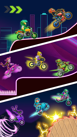 Motorbike Neon Screenshot 3