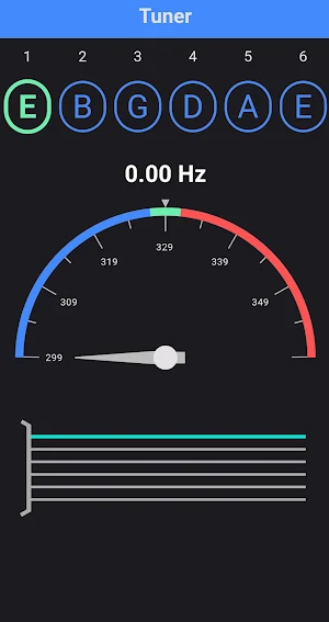 Afinador de violão Screenshot 0