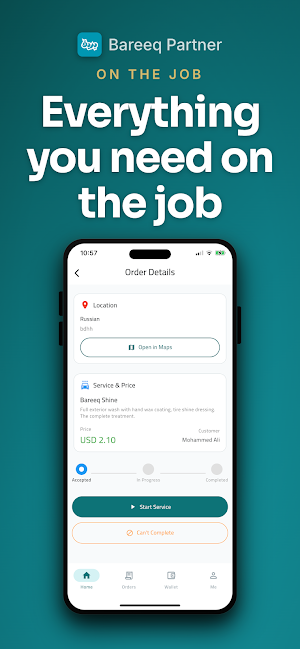 Bareeq Partner: Wash & Earn Screenshot 3