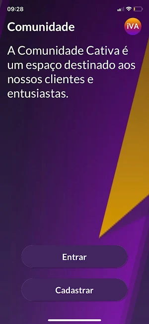 Comunidade Cativa Screenshot 2