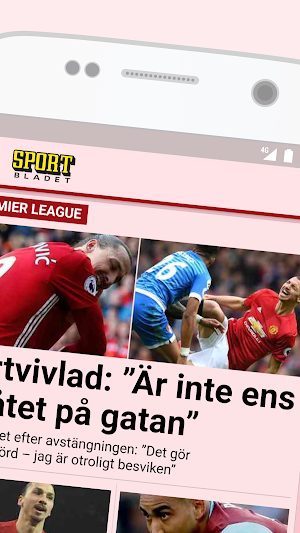 Sportbladet – Fotboll, Hockey & Damallsvenskan Screenshot 1