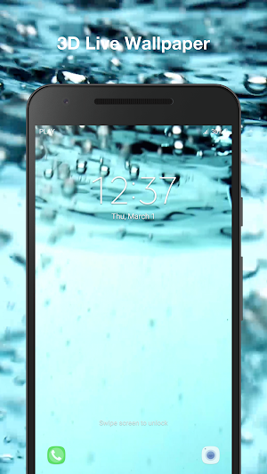 Water Bubbles Live Wallpaper Screenshot 3