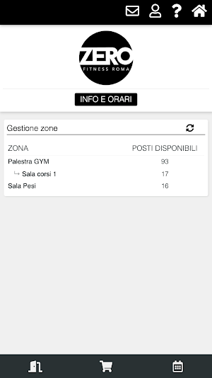 Zero Fitness Roma Screenshot 2