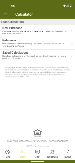 Advisory Lending Group Screenshot 1