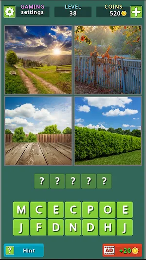 4 Pics 1 Word Try to Win 2023 Screenshot 1