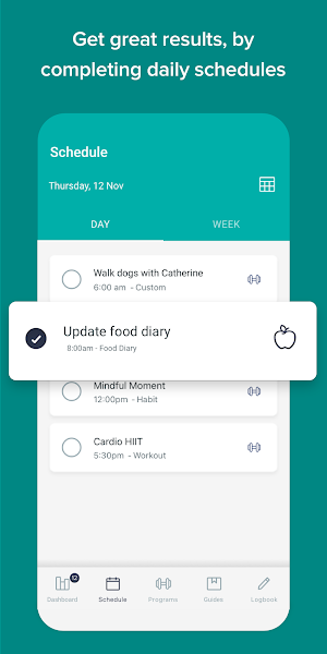 WodWise Nutrition Screenshot 2