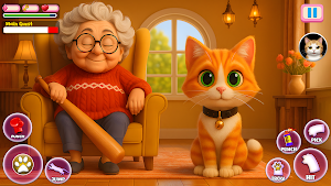 Angry Gran :Bad Cat Simulator Screenshot 1