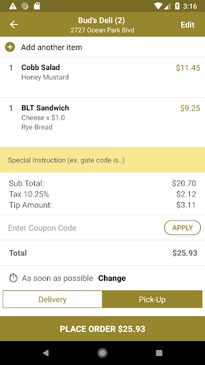 Bud's Deli Screenshot 2