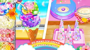 Unicorn Chef: Summer Ice Foods - Cooking Games Screenshot 3