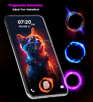 Fingerprint Animations Live 3D Screenshot 3
