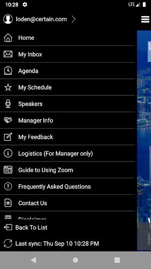 Goldman Sachs Events Screenshot 2