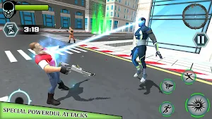 Superhero: Monster City Battle Screenshot 1