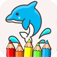 Coloring Pages Dolphin Shark