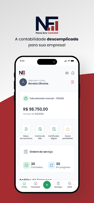 Nova Era Contábil App Screenshot 0