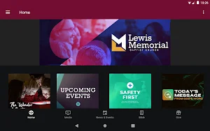 Lewis Memorial Baptist Church Screenshot 3