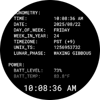 CELEST5589 Animated Watch