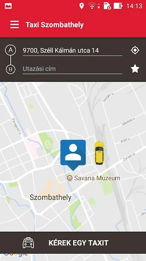App Taxi - Szombathely Screenshot 1
