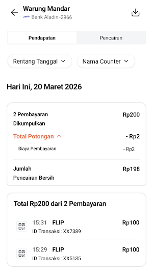 Flip Kasir Screenshot 2
